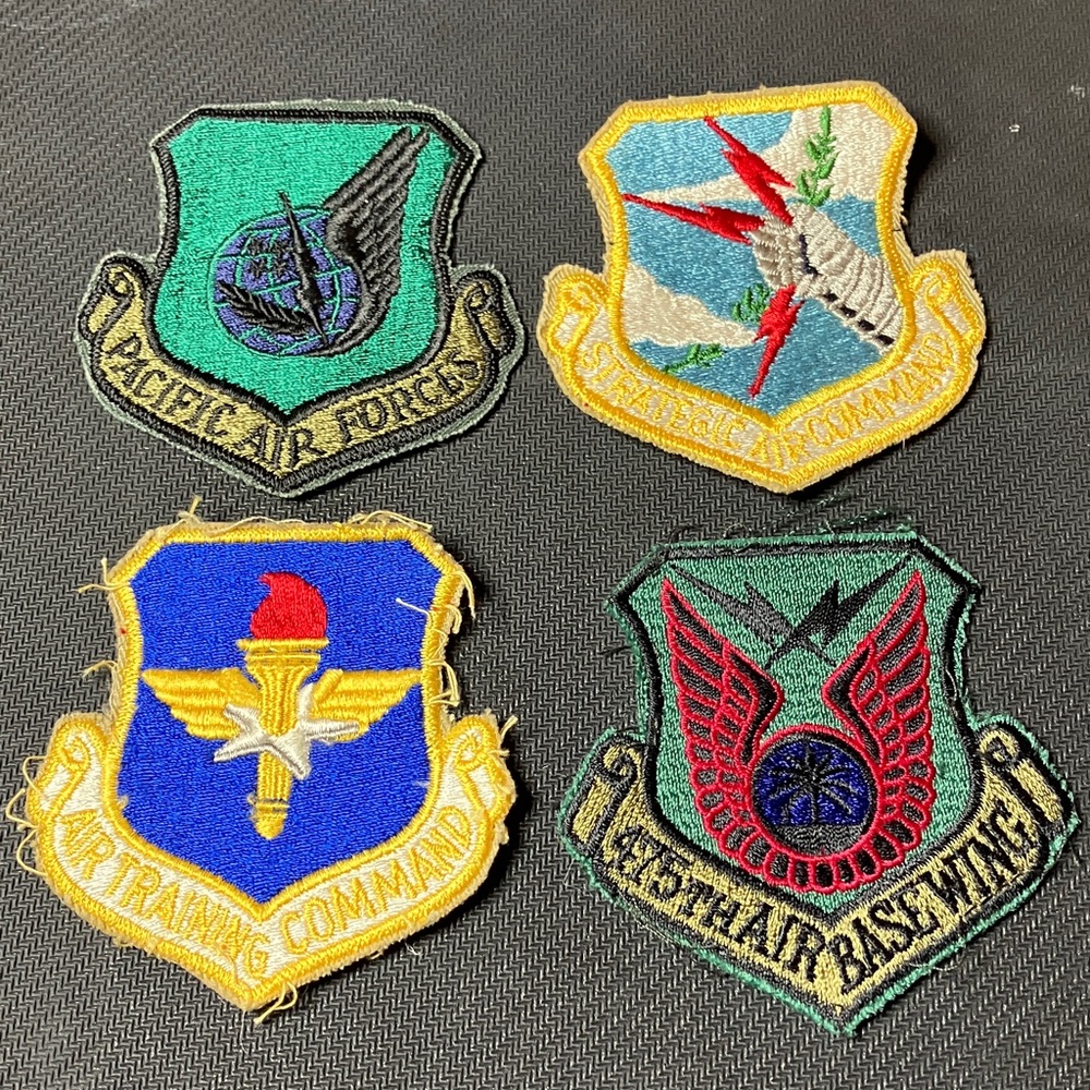 Vintage Air force command Patches